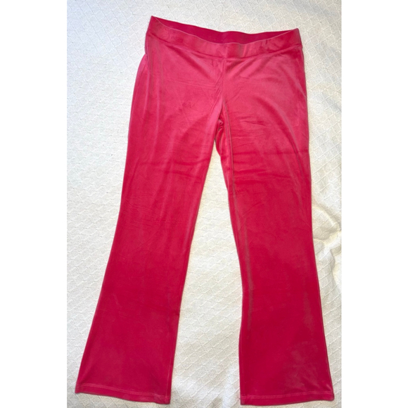 NWT Juicy Couture Bling Track Suit Color "Pink Party" Hot Size Large Y2K Glam! - Picture 5 of 9